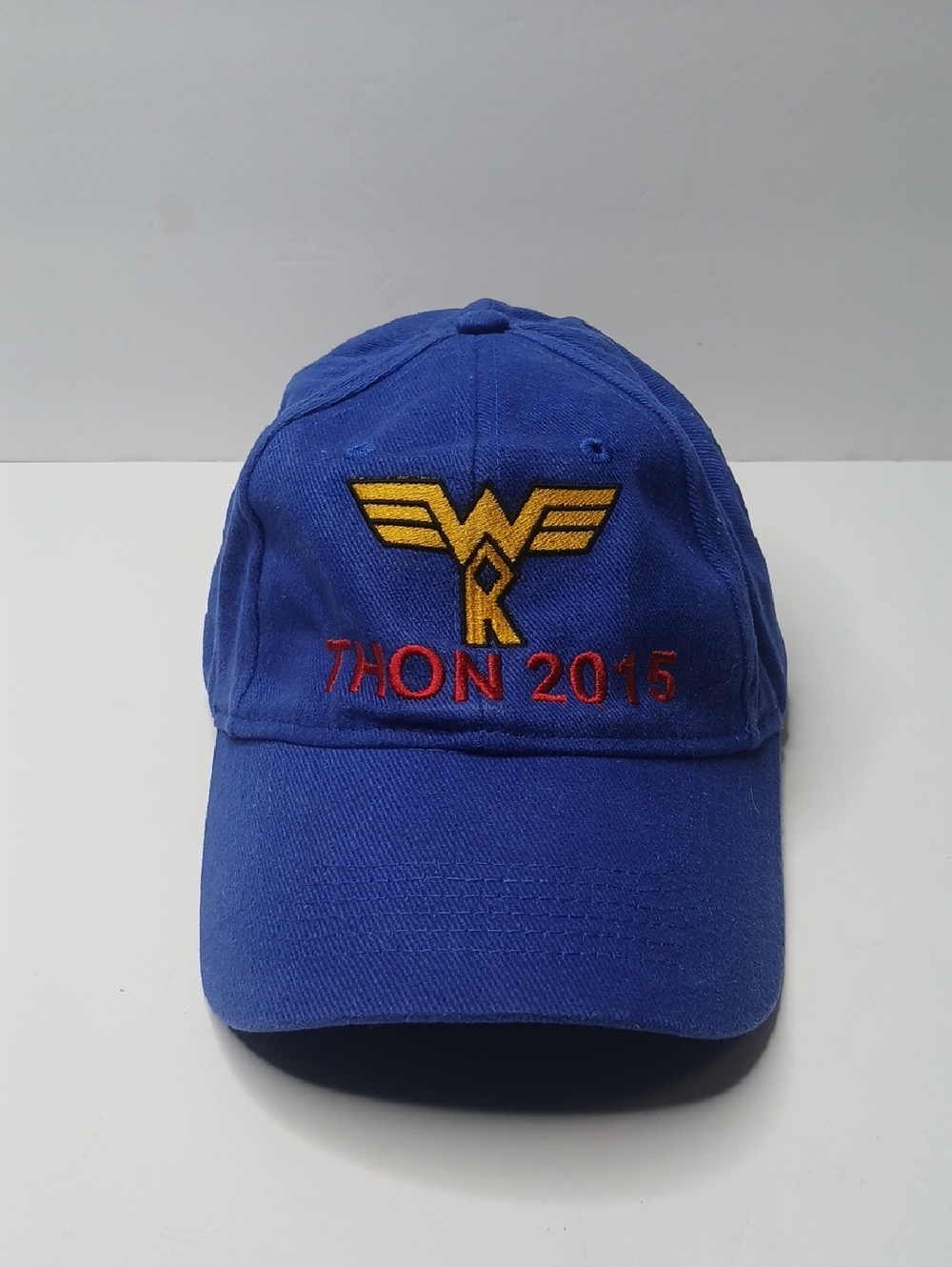 Anvil Blue THON 2015 Cap with‎ Yellow & Red Embroidery